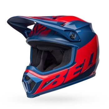 casco-bell-mx-9-mips-disrupt-true-blue-rosso-lucido-dirt-motorcycle-helmet-front-left