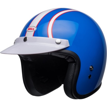 web-bell-custom-500-street-culture-motorcycle-helmet-six-day-mcqueen-gloss-blue-white-front-left